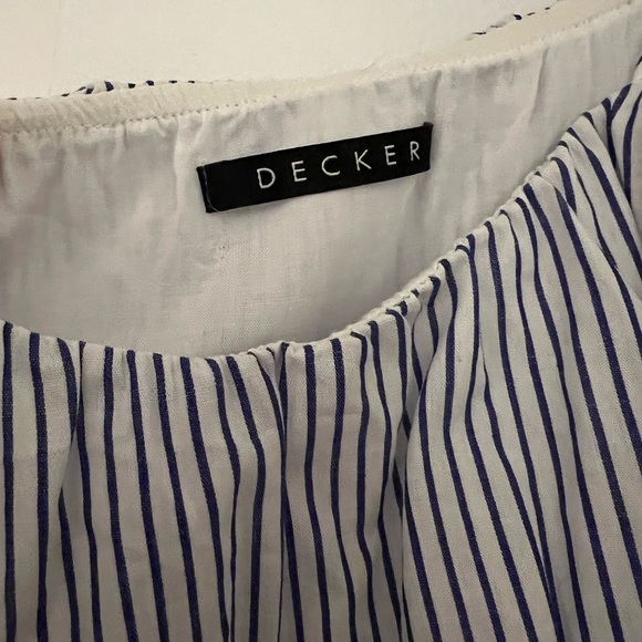 Ruffled Decker striped top - Picture 3 of 3